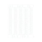 CABUR SRL - CBRNU08510V1 CNU/8/51/V1 TAB.100 TESSERE V1