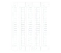 CABUR SRL - CBRNU08510V2V CNU/8/51/V2 TAB.100 TESSERE V2 V