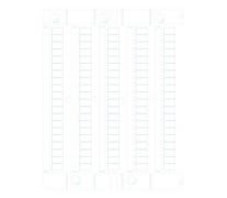 CABUR SRL - CBRNU08510W1 CNU/8/51/W1 TAB.100 TESSERE W1