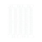 CABUR SRL - CBRNU08510W2V CNU/8/51/W2 TAB.100 TESSERE W2 V