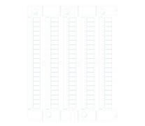 CABUR SRL - CBRNU0851501 CNU/8/501 TAB.100 TESSERE 501-550