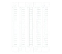 CABUR SRL - CBRNU0851601 CNU/8/601 TAB.100 TESSERE 601-650