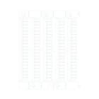 CABUR SRL - CBRNU0851601 CNU/8/601 TAB.100 TESSERE 601-650