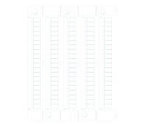 CABUR SRL - CBRNU0851M CNU/8/51/M TAB.100 TESSERE M