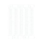 CABUR SRL - CBRNU0851X CNU/8/51/X TAB.100 TESSERE X