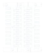 CABUR SRL - CBRNUT12Y NUT/12 TESS.TUB. 12MM X60 GIALLE