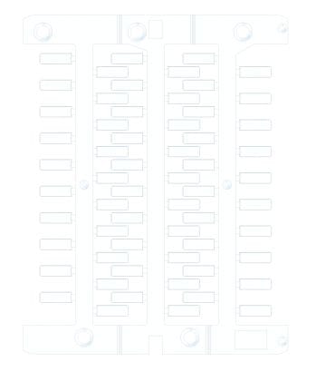 CABUR SRL - CBRNUT15SP NUT/15SP TESS.TUB.L=15MM (X80) SPECIALE