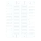 CABUR SRL - CBRNUT18S NUT/18 TESS.TUB.L=18MM (X60) SMARTPRINT