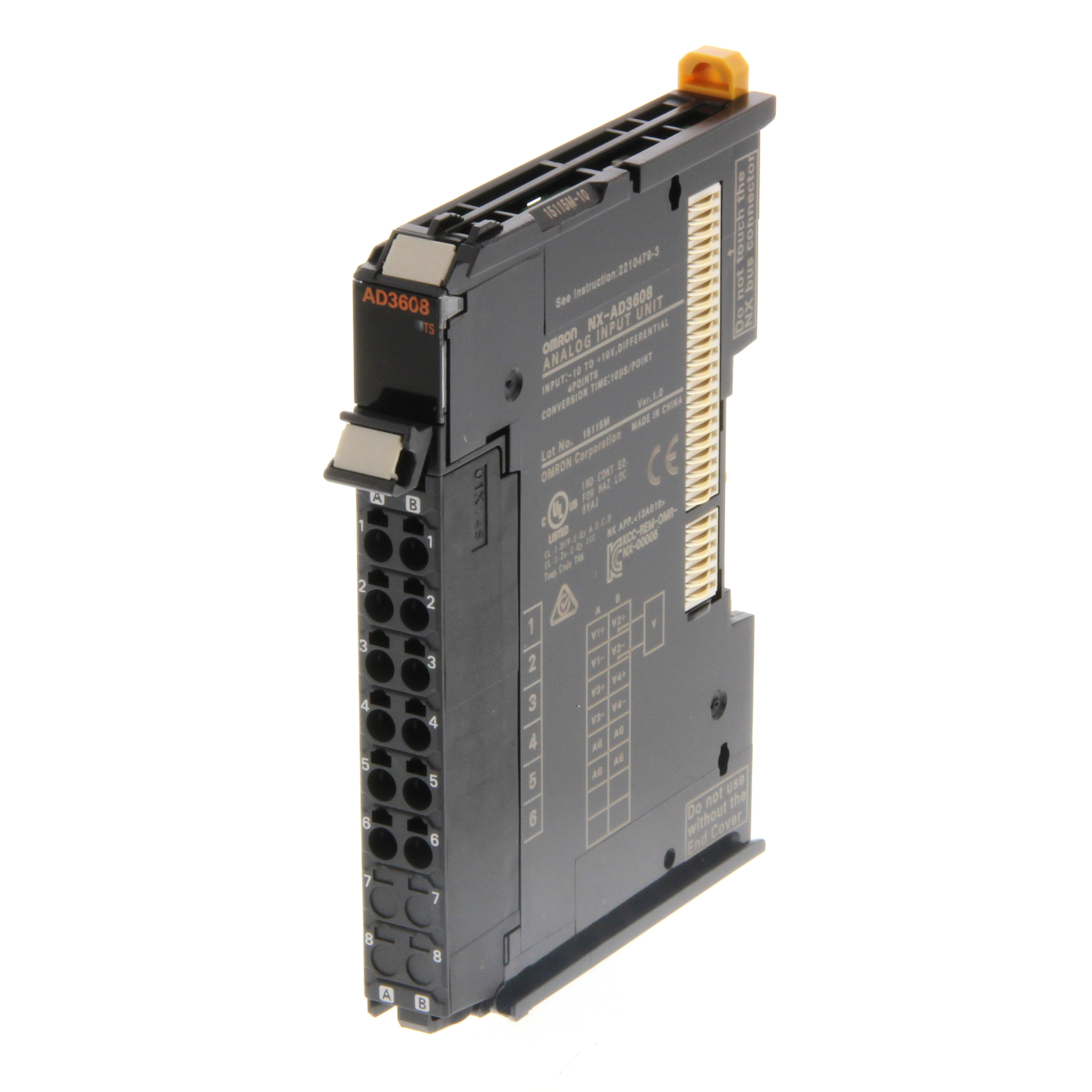 OMRON - OMRNXAD3608 PLC- NX. 4AI. -10..+10V. 30000PTI