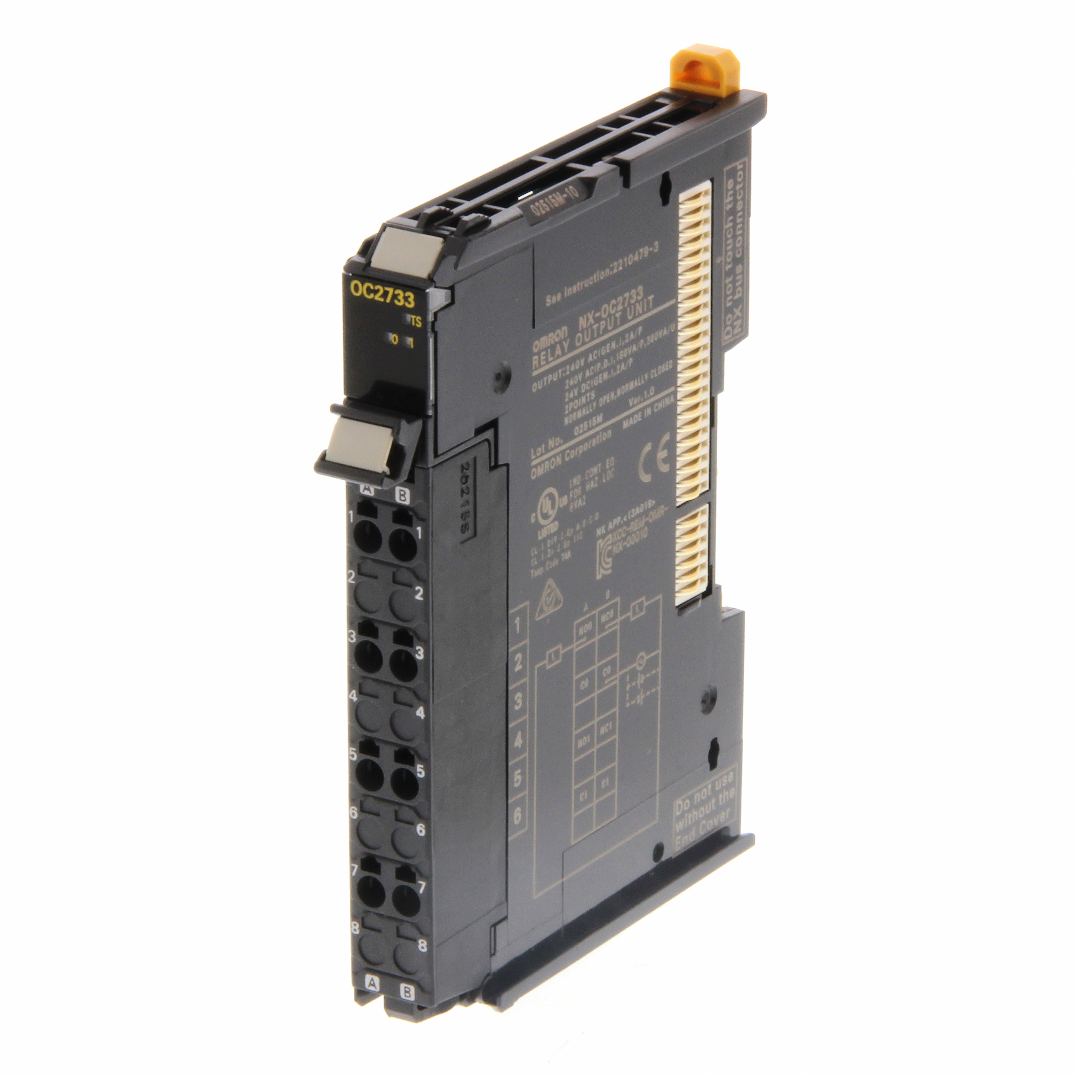 OMRON - OMRNXOC2733 plc- NX. 2 DO Rel 2A SPDT