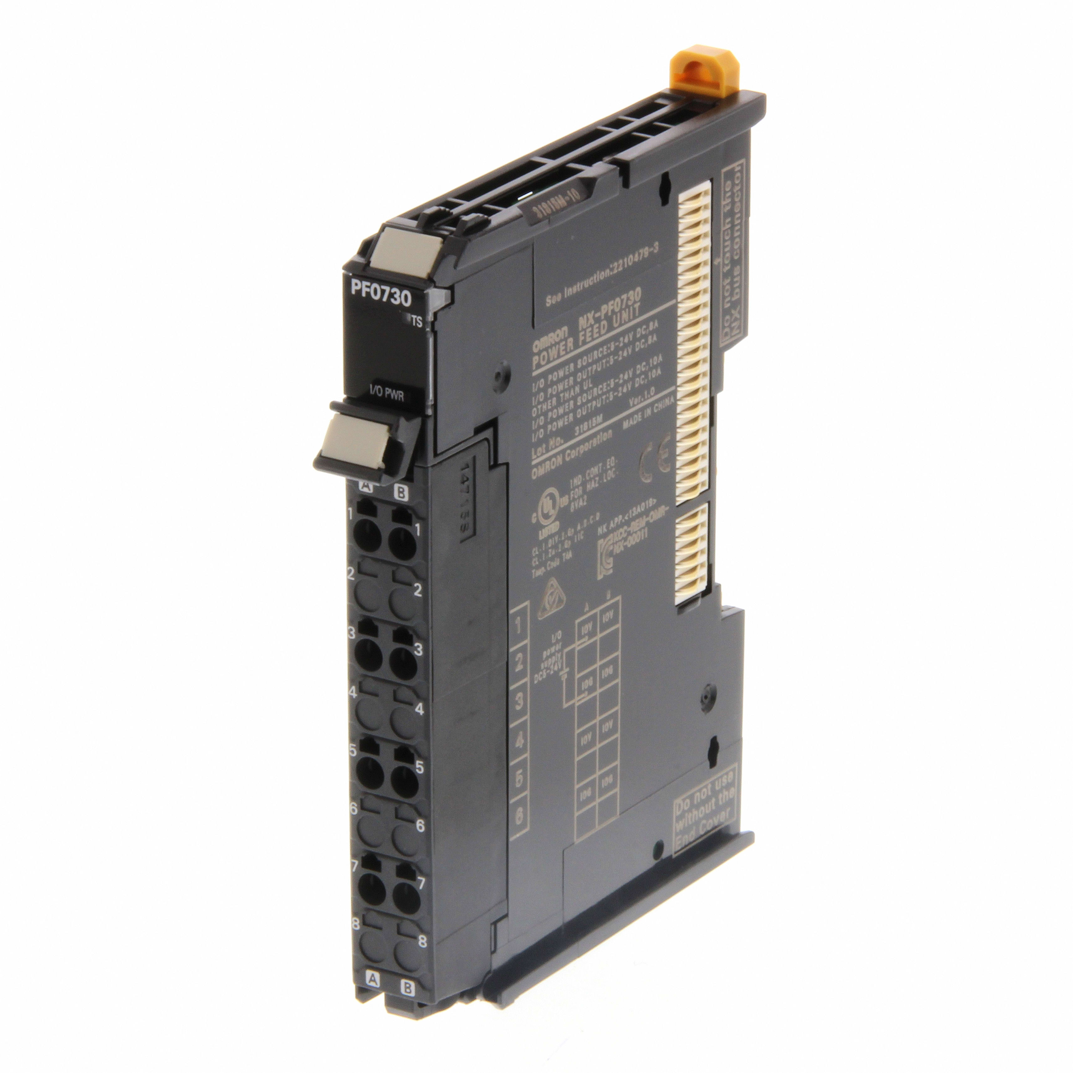 OMRON - OMRNXPF0730 NX-IO, MODULO ALIMENTAZ I/O, 10A, PUSH-I