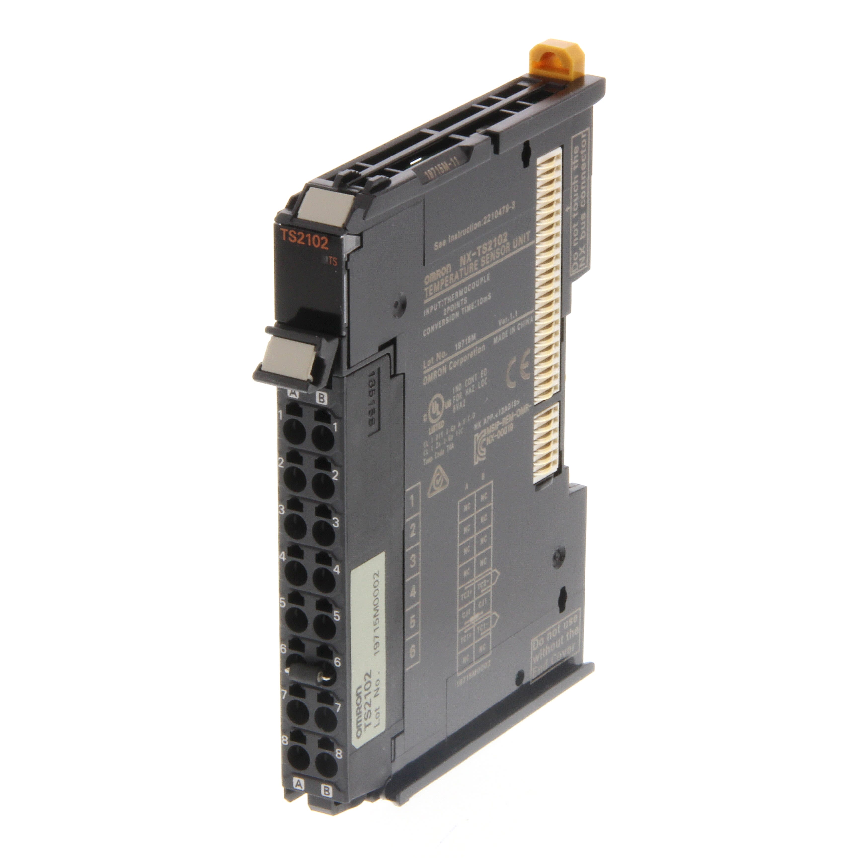 OMRON - OMRNXTS2102 plc- NX. 2AI termocoppie. ris 0.01 C