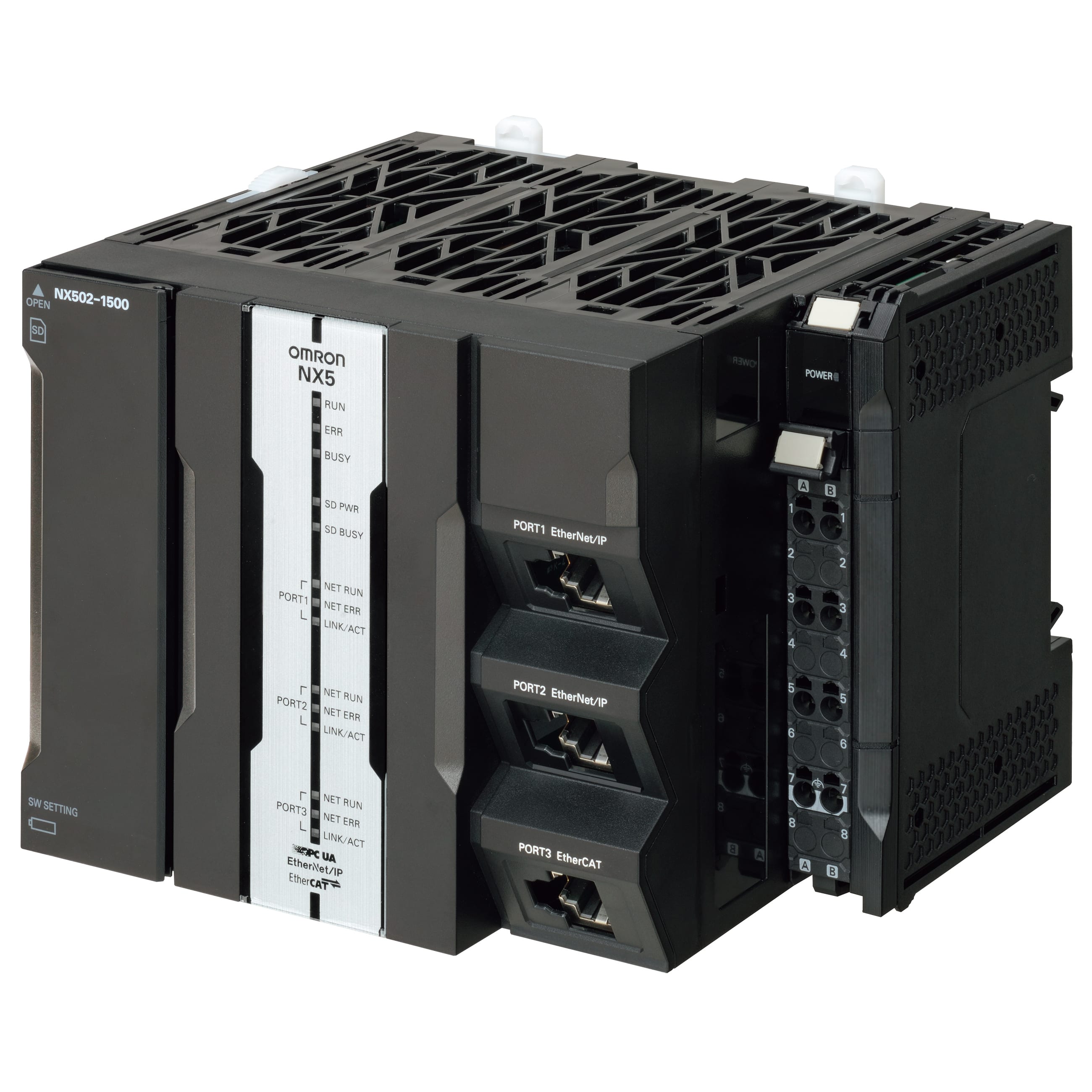 OMRON - OMRNX5021400 CONTROLLORE NX5, 32 ASSI, OPC UA, DATABA
