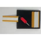 CABUR SRL - CBRCAB11710W NUMERAZ. MANUALE 4X2,6MM BIANCO TEXT +