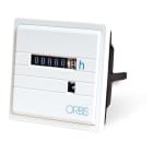 ORBIS - ORBOB180800 CONTA 230 Contaore, montaggio da retroquadro, numeratore elettromeccanico non azzerabile, IP65, 230V AC