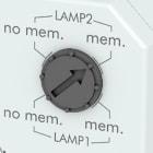 ORBIS - ORBOB200009 DIMALED Dimmer luci retrofrutto, funzione memoria, 230V