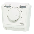ORBIS - ORBOB321232 CLIMA FANCOIL Termostati elettromeccanici da parete, membrana a gas, funzione Estate/OFF/Inverno + 2 velocità per fancoil, non necessita alimentazione