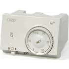 ORBIS - ORBOB322700 TEK SW BIANCO Termostati elettronici da incasso, selettore riscaldamento/condizionamento, modalità notturna, 2 batterie 1.5V
