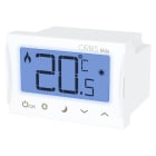 ORBIS - ORBOB326700 MILO Termostato digitale da incasso, modalità estate/inverno, alim. 2 batterie 1,5V