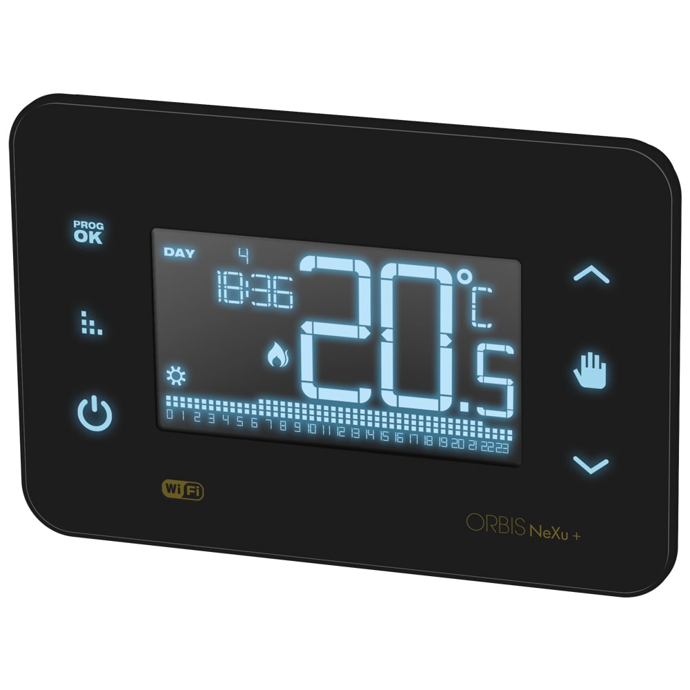 ORBIS - ORBOB327510 NEXU+ IN NERO WIFI INCASSO 230V CRON.