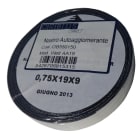 ORBIS - ORBOB550150 AA19-19X10 Nastro autoagglomerante in EPR, spessore 0.75 mm, dimensioni 19 mm x 10m, colore NERO