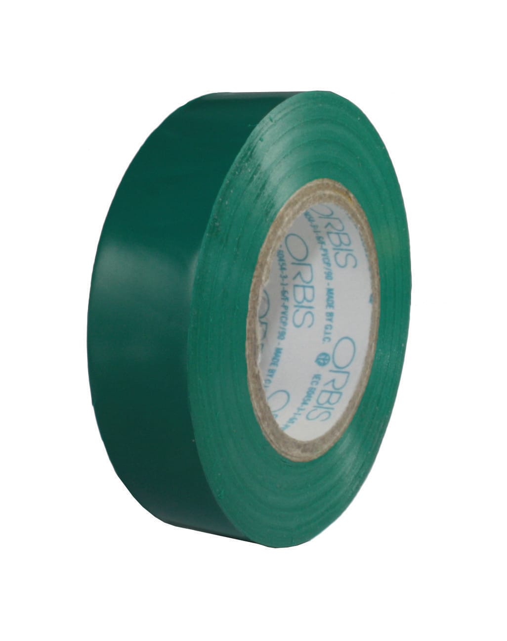 ORBIS - ORBOB550272 VE1510-13 VERDE Nastro isolante, spessore 0.13mm, dimensioni:15 mm x 10 m, confezione 200 pz
