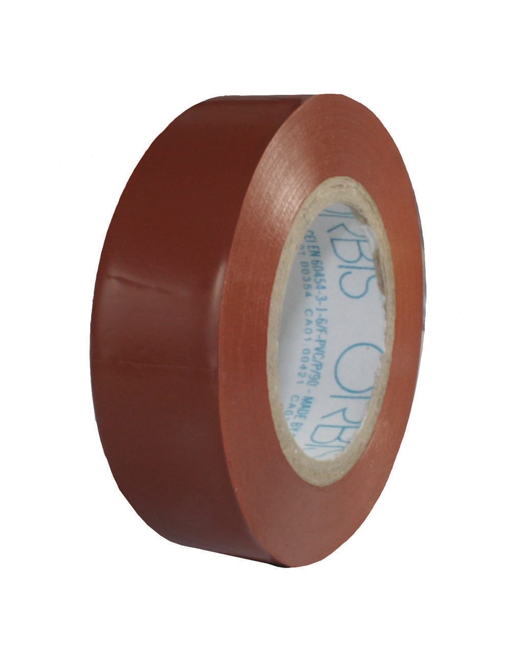 ORBIS - ORBOB550284 MA1510-13 MARRONE Nastro isolante, spessore 0.13 mm, dimensioni: 15 mm x 10 m, confezione 200 pz