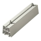 ORBIS - ORBOB572091 SPE 450/2P Base di supporto a pavimento lunghezza 450 mm, sezione 100x100 mm, compl. di viti e vibroflex adesivo, RAL1013, portata MAX 400 Kg