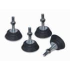 ORBIS - ORBOB581475 AVT 2048 kit di 4 supporti antivibranti, da terra, altezza 48mm