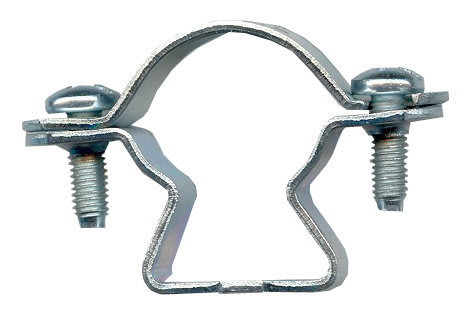 ORBIS - ORBOB590005 CL 16-18 Collari fissatubo in ACCIAIO ZINCATO, diametro tubo da 16 mm a 18 mm