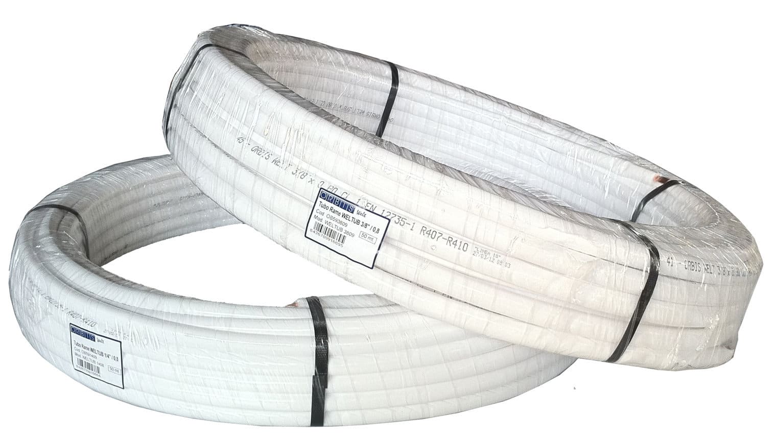ORBIS - ORBOB593809 WELTUB 3808 50M.TUBO RAME 3/8 SP.0.8MM