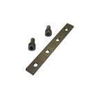 ORBIS - ORBOB620061 GLU Giunto lineare INTERNO in ACCIAIO per profili famiglia: EASY+, EASY TECH, HEAVY MAX, viteria in dotazione, lunghezza 160mm