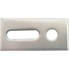 ORBIS - ORBOB620146 STP-SX Piastra di supporto in ACCIAIO INOX AISI 304 per tutti i profili