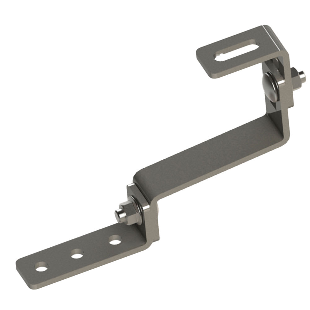 ORBIS - ORBOB620261 SS-UX Staffa semplice regolabile in ACCIAIO INOX AISI 304, 2 regolazioni, spessore 5mm