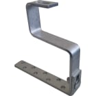 ORBIS - ORBOB620288 SSR-DC Staffa in ACCIAIO AISI 304 per tegole DOPPIO COPPO, spessore 5mm