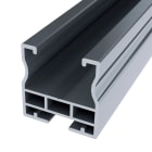 ORBIS - ORBOB620351 EASY TECH 340 Profilo in ALLUMINIO per sostegno moduli Fotovoltaici, con guida, lunghezza 3.4m