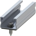 ORBIS - ORBOB620359 ST EASY SMALL 12 AL/AC Profilo in ALLUMINIO per fissaggio su grecato in alluminio e acciaio, compreso di viti ed EPDM, lunghezza 12cm