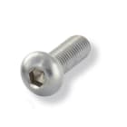 ORBIS - ORBOB620787 TBBM850 Vite brugola M8 in INOX, lunghezza 50mm, testa bombata con cava esagonale, uso con profili modello EASY CLAMP e spessore pannello 26-30mm