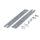 ORBIS - ORBOB620986 SUPINT KIT coppia staffe intermedie alluminio per pannelli BIG SIZE, completo di bulloni, rondelle e dado a farfalla per l’ancoraggio alla zavorra