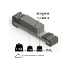 ORBIS - ORBOB620997 ZAV-12 ZAVORRA CALCESTRUZ.12KG492X192X77