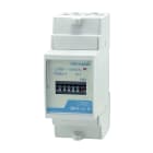 ORBIS - ORBOB707000 CONTAX 6521 SO Contatore monofase energia attiva, 2 Moduli, 65A, inserzione diretta, display elettromeccanico, lampeggio LED 1Wh/imp