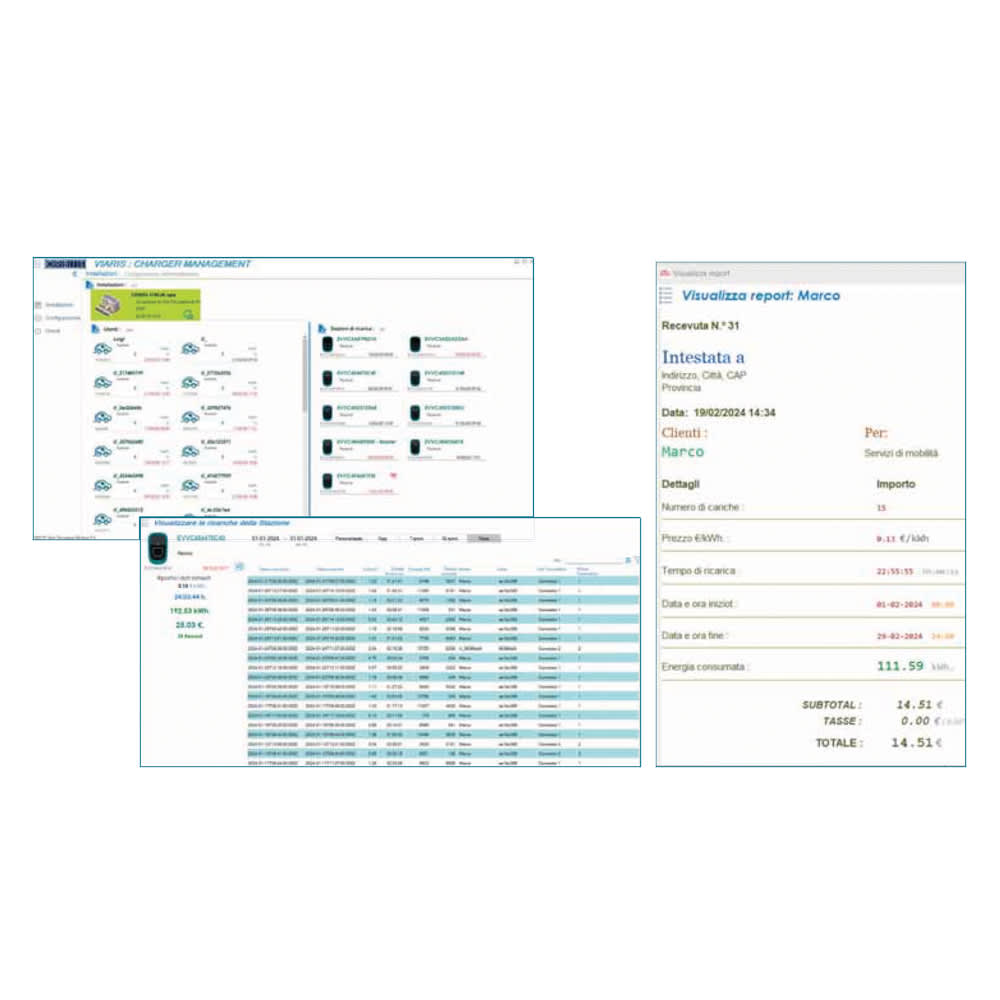 ORBIS - ORBOB900643 VCM Viaris Charger Management , Software di Monitoraggio ricariche per 1 stazione VIARIS