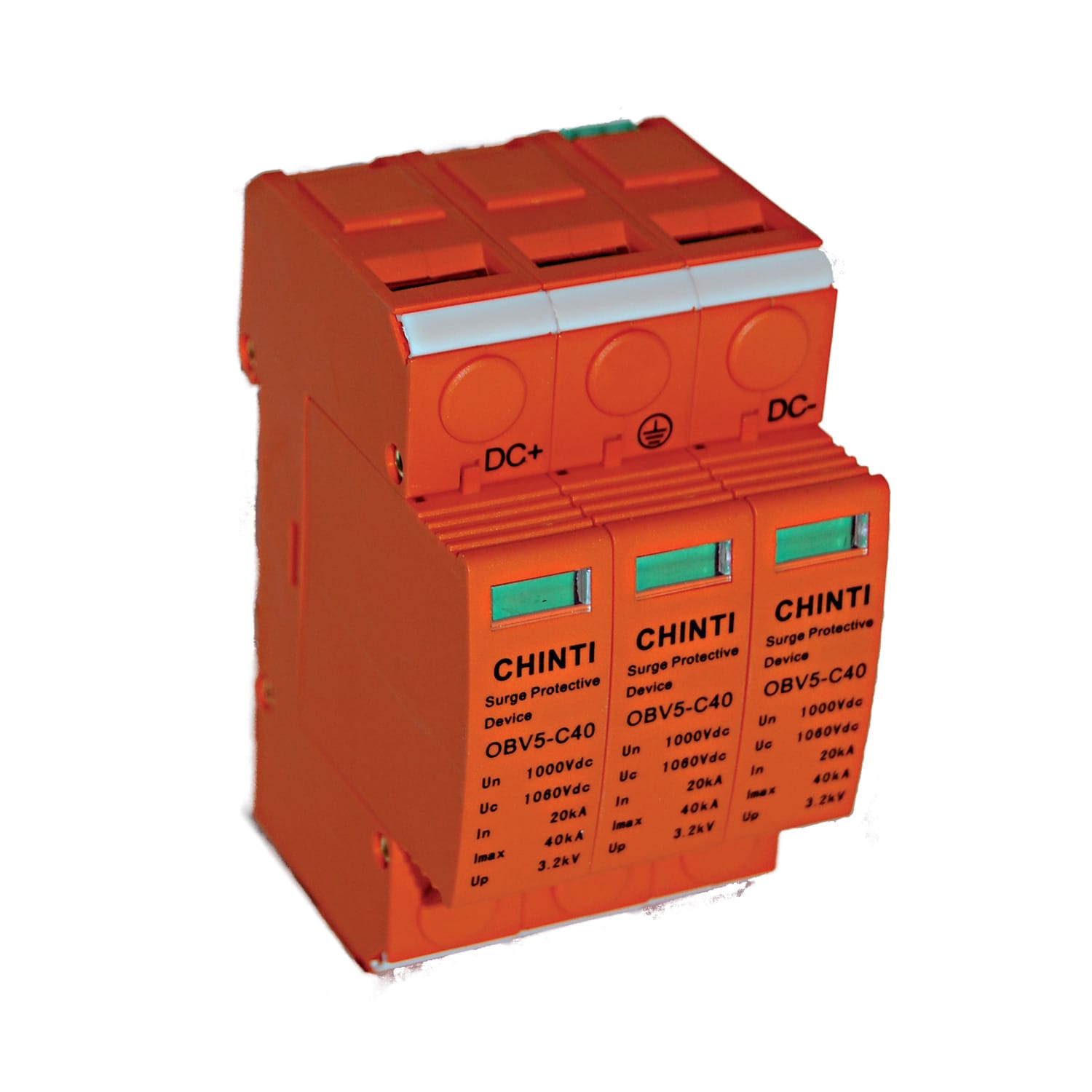 CHINT ITALIA INVESTM - CHT80318 OBV5-C40-500VDC -SCARICATORE MODULARE