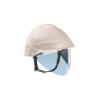 OCMEI SRL - OCM5ELMO-185-BL CASCO BIANCO CON VISIERA INCORPORAT
