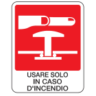 OCMEI SRL - OCM6CR1678-A CART.100X120MM USARE CASO INCENDIO