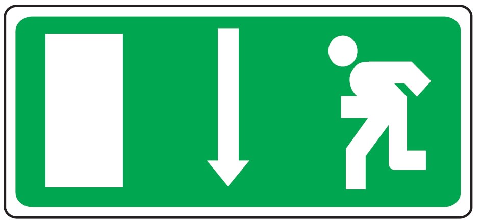 OCMEI SRL - OCM6CR1727-B CART.350X165MM USCITA EMERGENZA