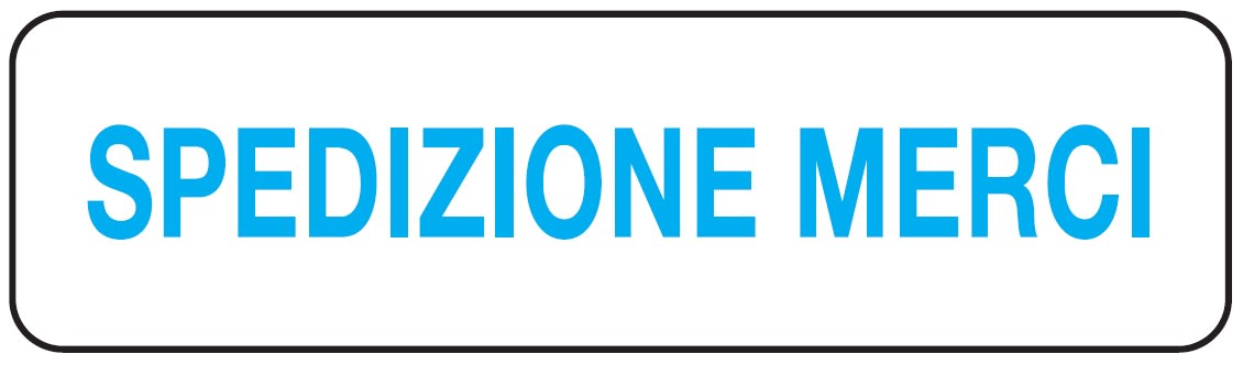 OCMEI SRL - OCM6CR2025 CART.290X80MM SPEDIZIONE MERCI