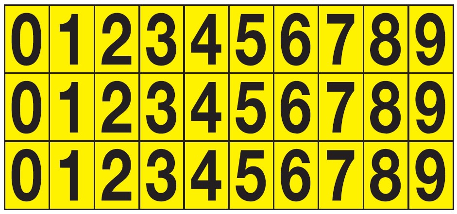 OCMEI SRL - OCM6CR2600-09-GN FOGLIO LETT.-NUM. MM 175X80 (CF.10)