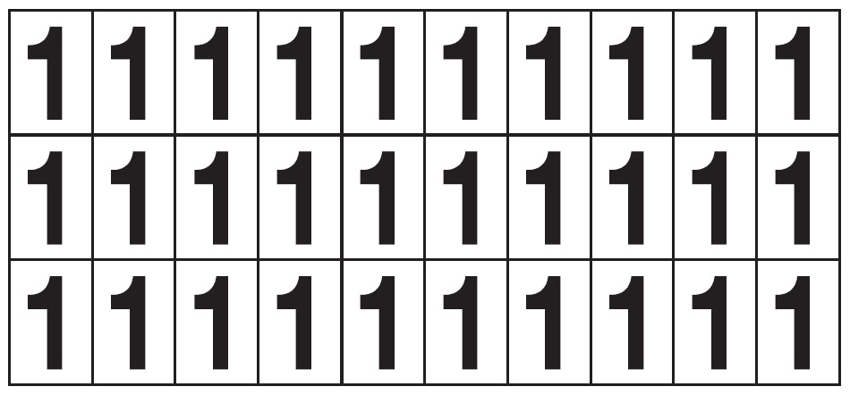 OCMEI SRL - OCM6CR2600-1-TN FOGLIO LETT.-NUM. MM 175X80 (CF.10)