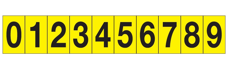 OCMEI SRL - OCM6CR2602-09-GN FOGLIO LETT.-NUM. 350X60MM CF.10